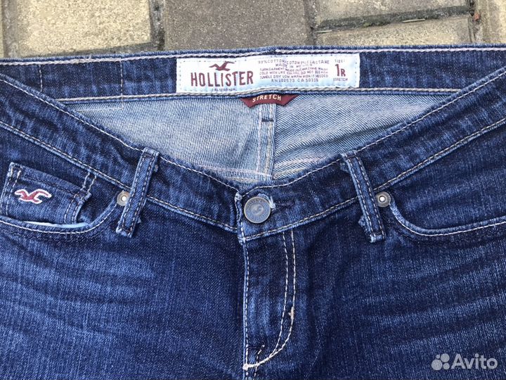 Клешеные клеш джинсы Hollister Abercrombie