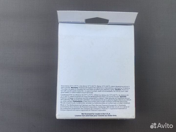 Кассеты для Polaroid 600 1989 года раритет