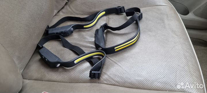 Фонарь налобный сенсорный