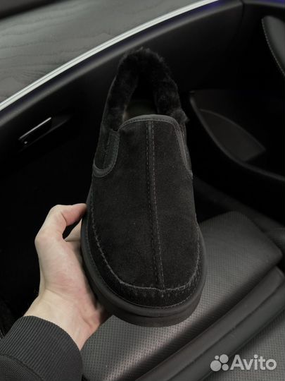 Угги мужские Ugg Stitch Slip On Black