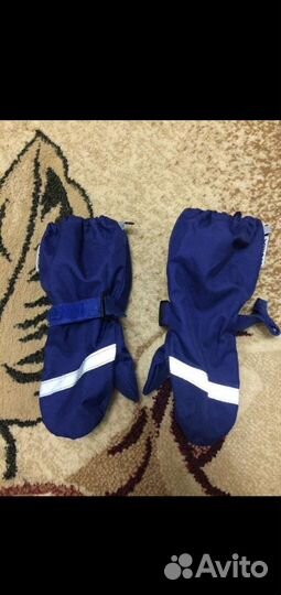 Варежки-краги на 3 года