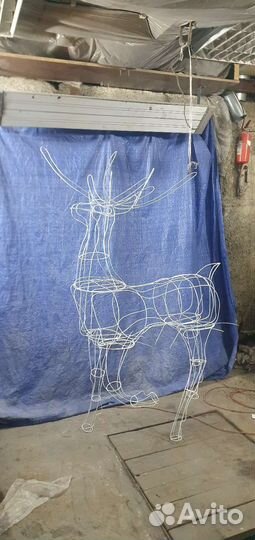 Новогодний олень