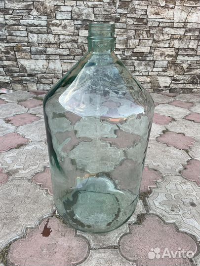 Бутыль(бутылка)стеклянный 22л