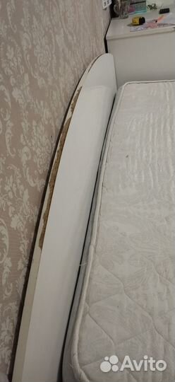 Кровать двухспальная 160 200 белая бу