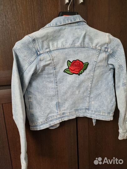 Куртки ветровки для девочки 140-146