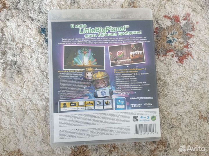 Игра Littlebigplanet 2 Расширенное издание для PS3