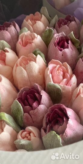 Зефирные букеты