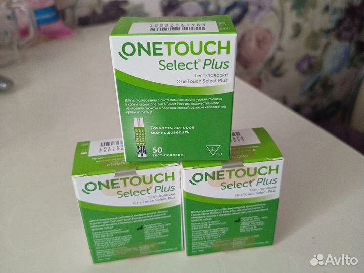 Тест полоски one touch select plus