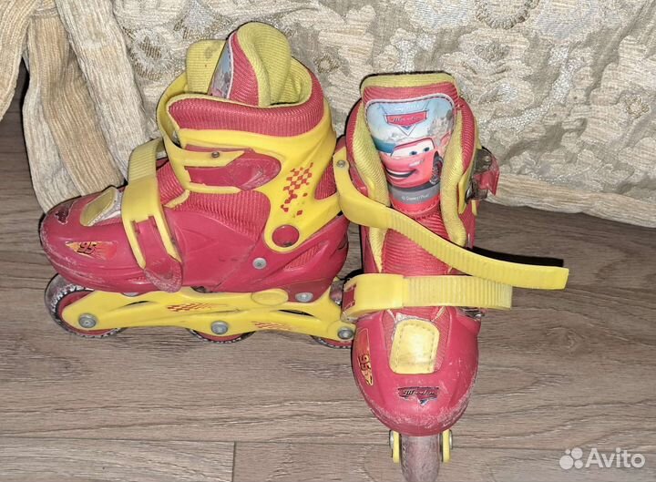 Роликовые коньки детские раздвижные