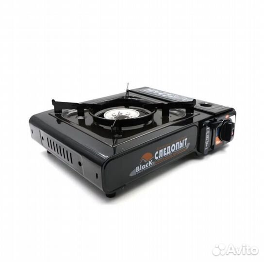 Плита настольная газовая следопыт Black