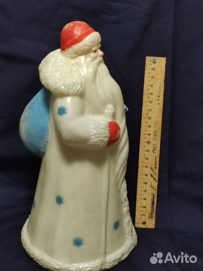 Дед Мороз СССР пластик, клеймо