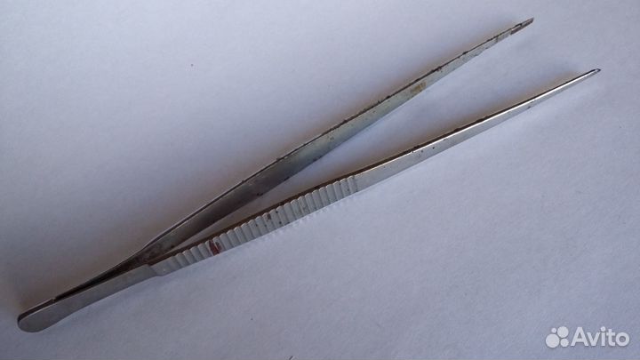 Пинцет медицинский анатомический длиной 24,8 см