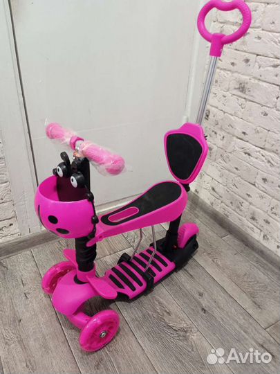 Самокаты новые для малышей с подножкой
