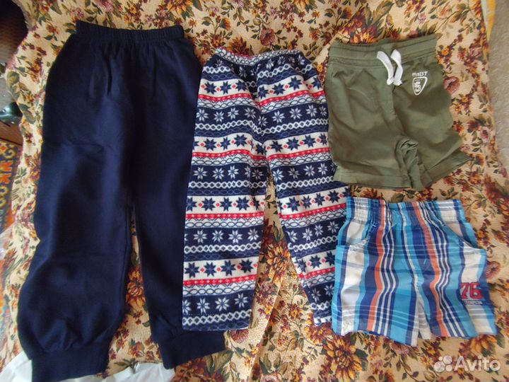 Пакет вещей для мальчика от 92рост до 110