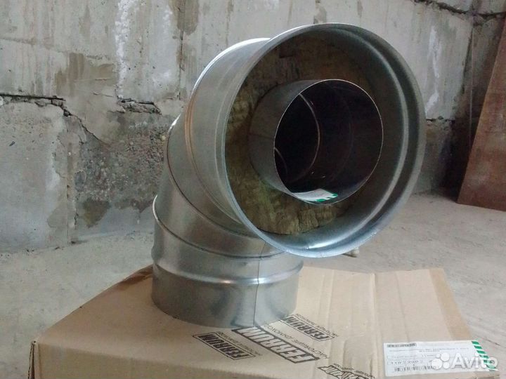 Сэндвич колено 90 градусов 110*200мм