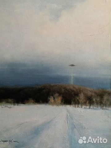 Картина Переправа у Жигулевских гор 4055, холст