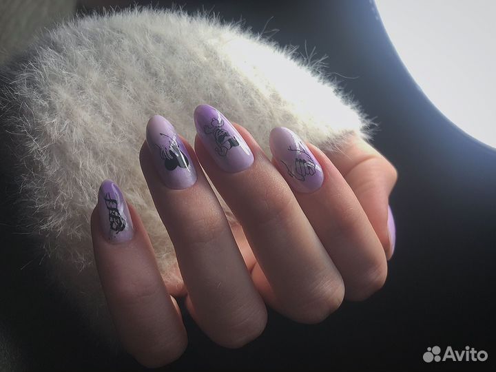 Наращивание ногтей, маникюр