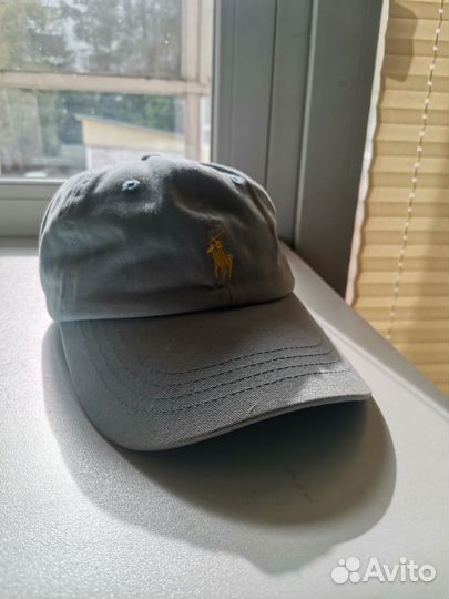 Кепка polo ralph Lauren голубая