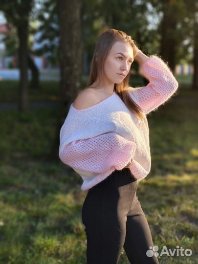 Женский джемпер из премиальной пряжи