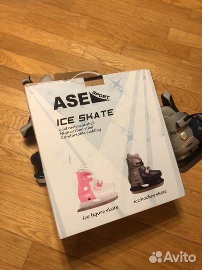 Коньки детские ASE-Sport