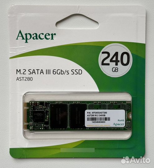 Новые SSD M.2 ngff 128gb/240gb