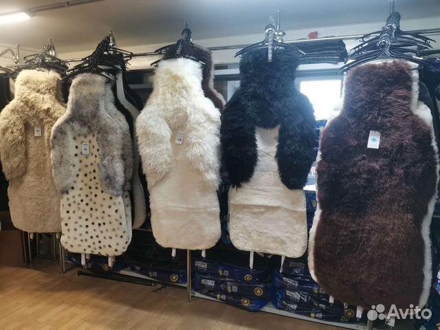 Меховые накидки из овчины на сидения