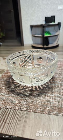 Ваза хрустальная СССР