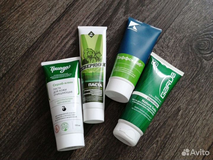 Паста (крем-мыло) очищающая для рук новый