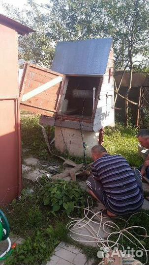 Копка чистка колодцев септиков ремонт колодца