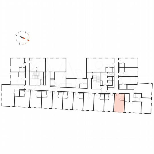 Апартаменты-студия, 28 м², 4/10 эт.