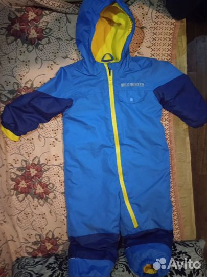 Детский зимний комбинезон на мальчика