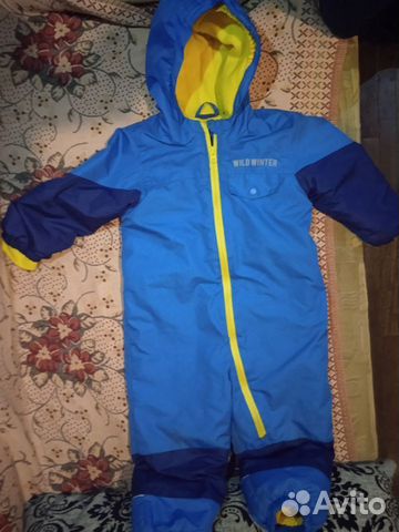 Детский зимний комбинезон на мальчика