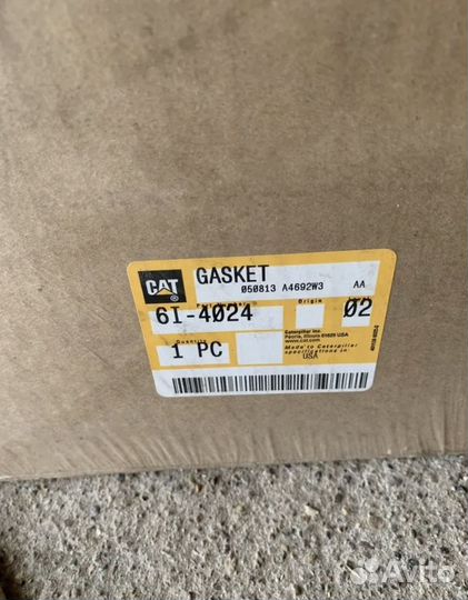 Прокладка гбц caterpillar 3406