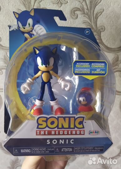 Ежик Соник Sonic The Hedgehog Jakks Pacific