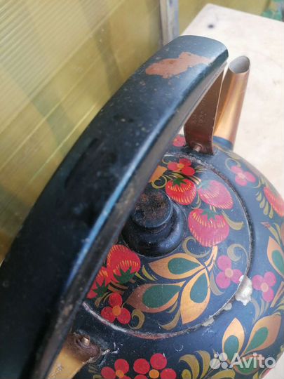 Чайник электрический, хохлома