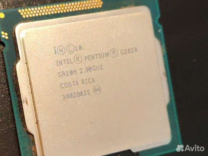 Процессор Pentium g2020