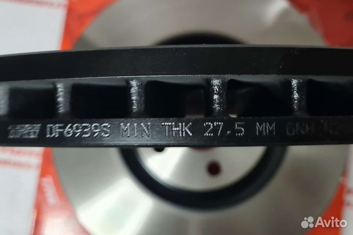 Диск тормозной передний volvo XC90/XC60/V90 R18