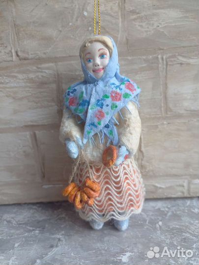 Ватная игрушка Верочка