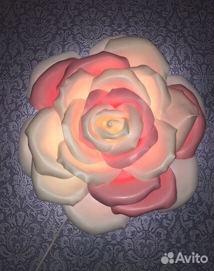 Настенный светильник «Роза»