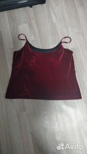 Бархатный топ