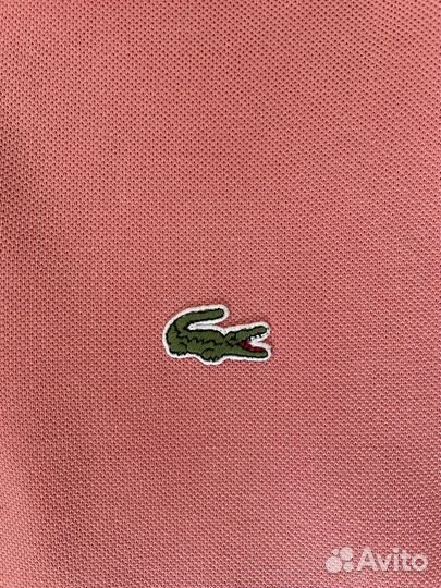 Винтажное поло с длинным рукавом lacoste