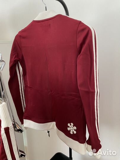 Женский спортивный костюм Adidas бордовый original