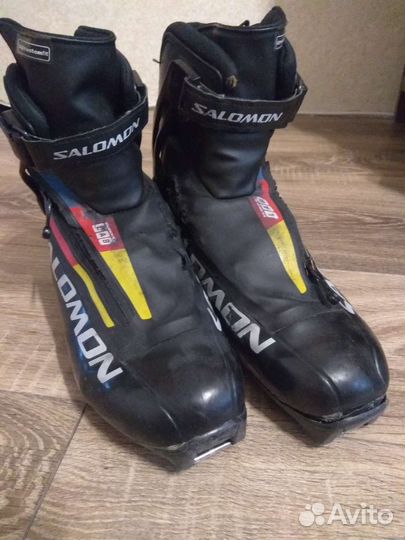 Лыжные ботинки коньковые salomon