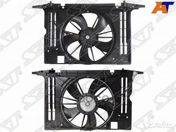 Диффузор радиатора в сборе toyota corolla ZE15