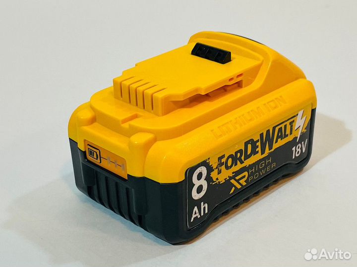 Аккумулятор для 18V инструмента Dewalt 8 Ah