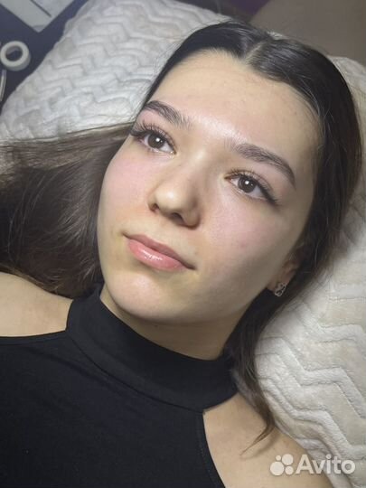 Наращивание ресниц на дому