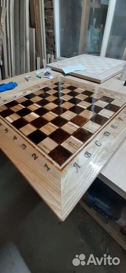 Шахматы ручной работы новые