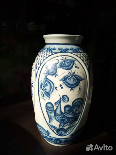 Ваза Гжель