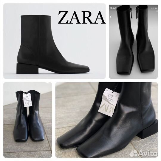 Ботинки zara,39