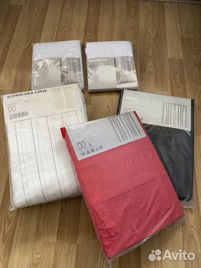 Шторы гордины IKEA новые